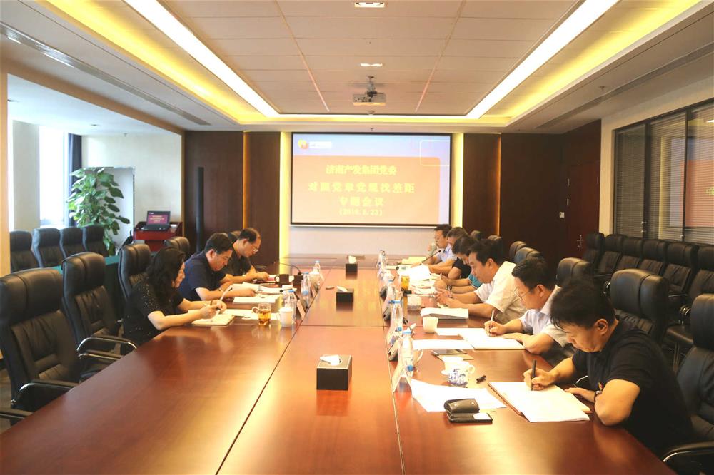 Beat365唯一官方网站党委召开对照党章党规找差距专题会议